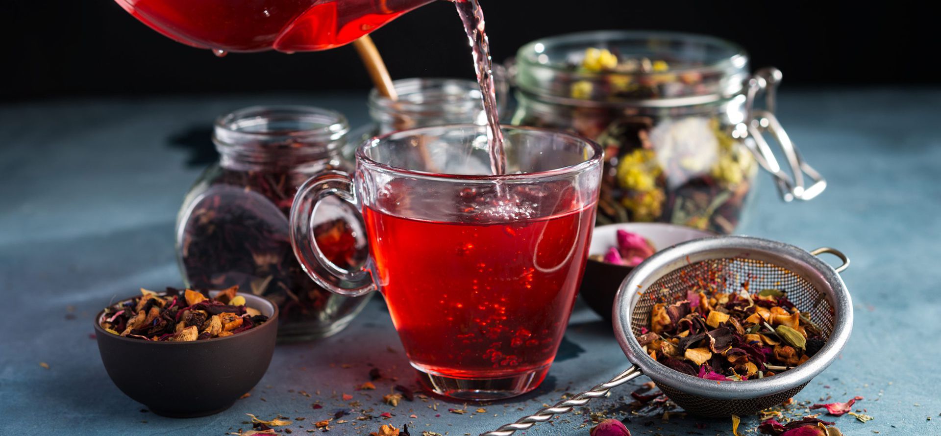 A Cup Of Hibiscus Tea.