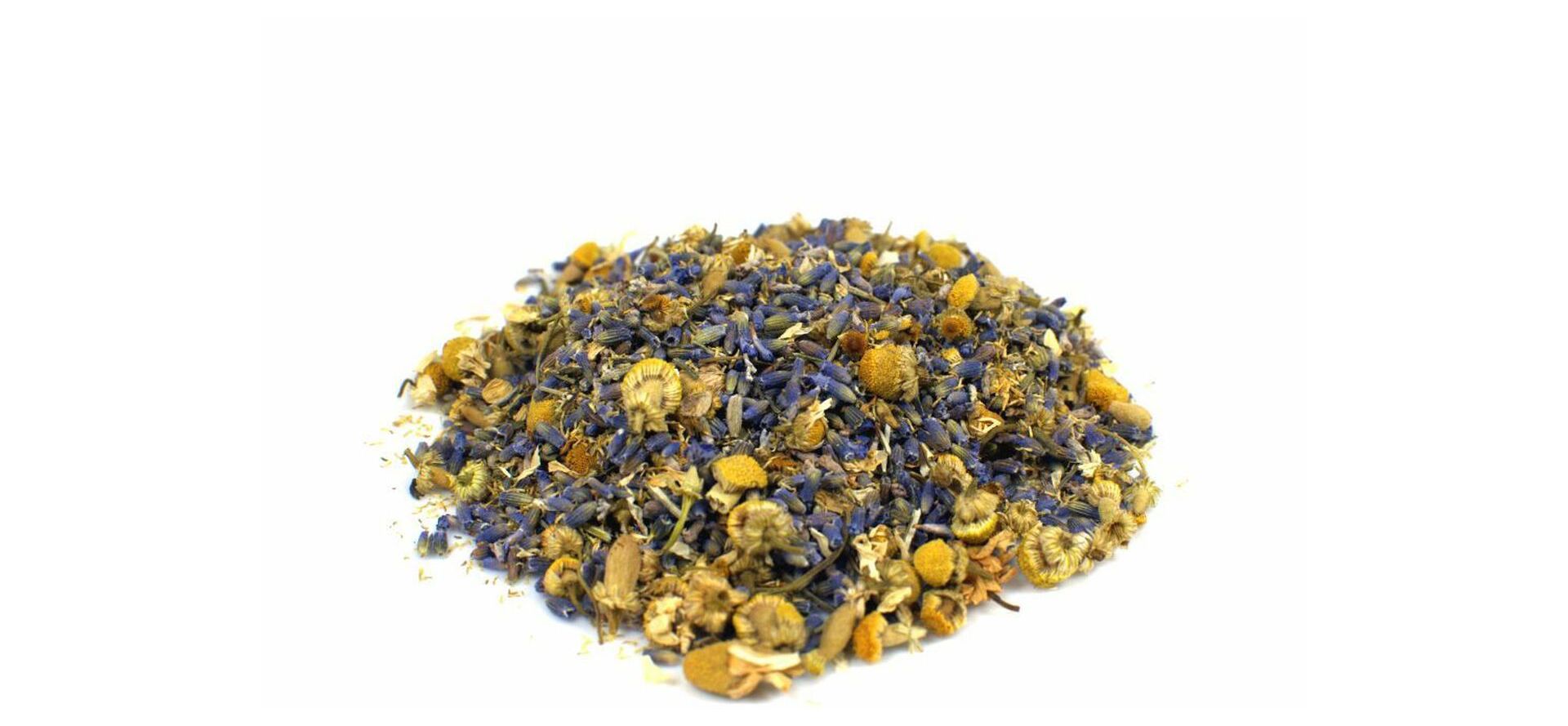Chamomile With Lavender Tea Leaf.