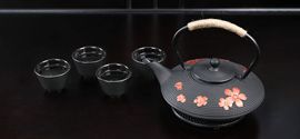 Chinese Teapot Set.
