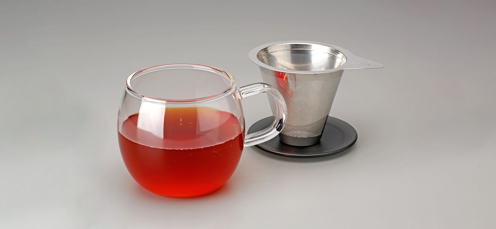 Glass Tea Mug.