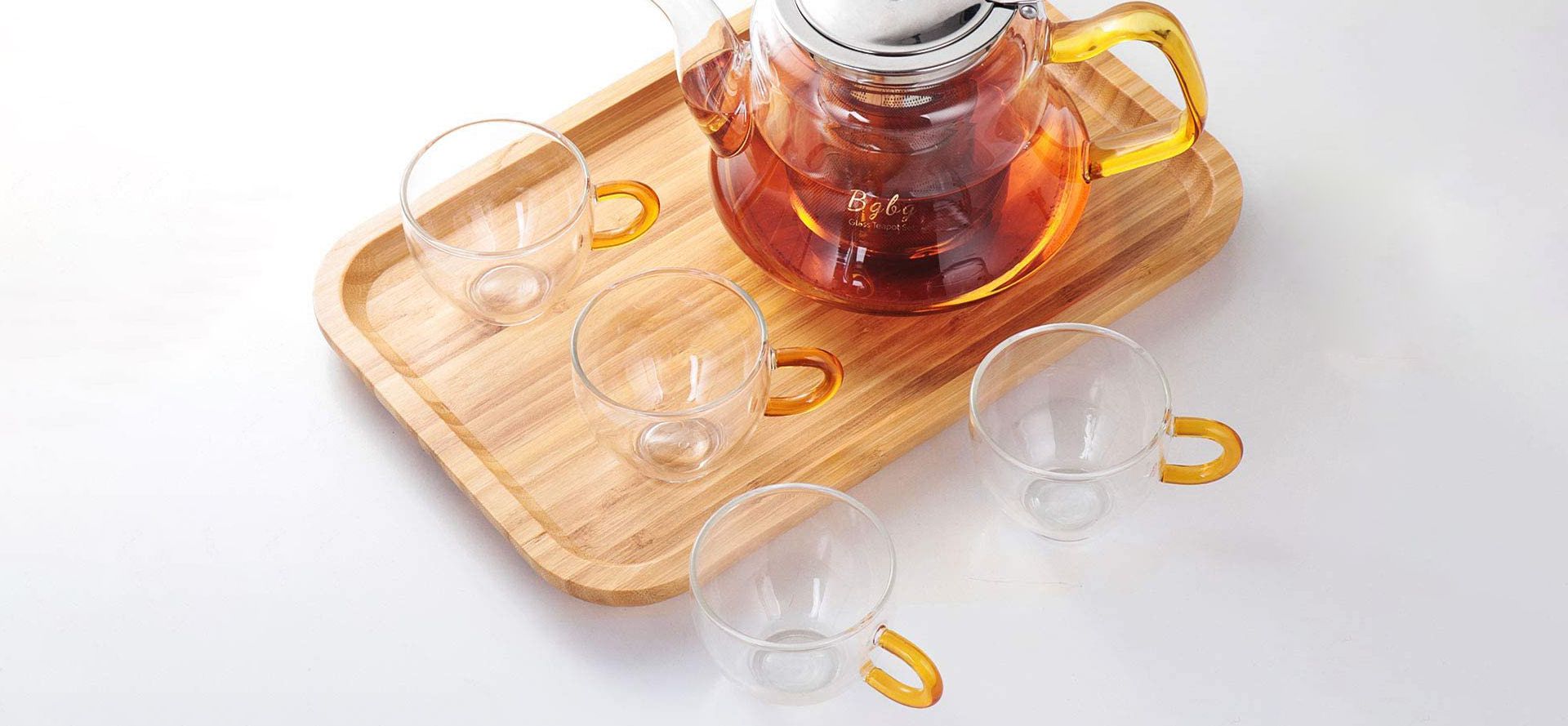 Glass Teapot Set.