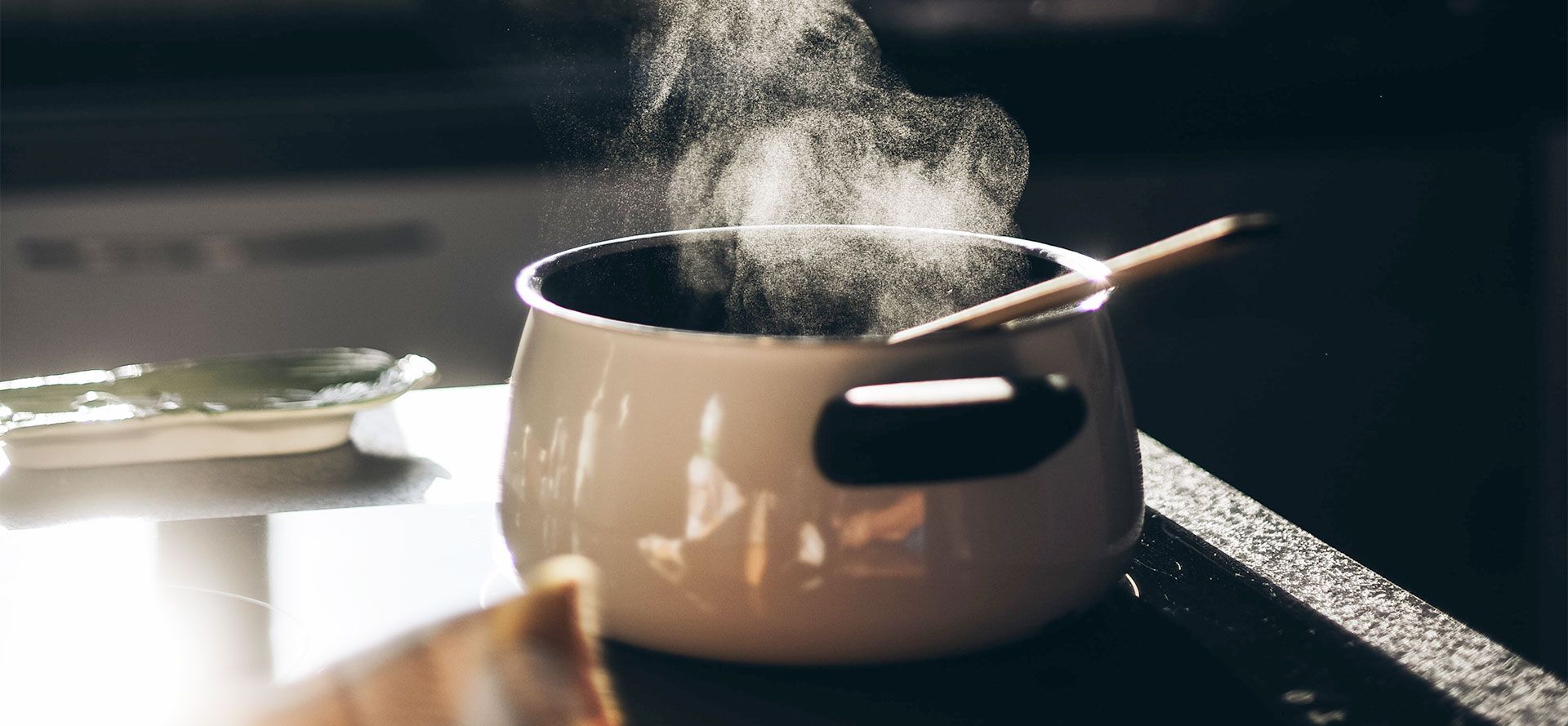 Coffee Is Brewed In A Saucepan On the Stove.