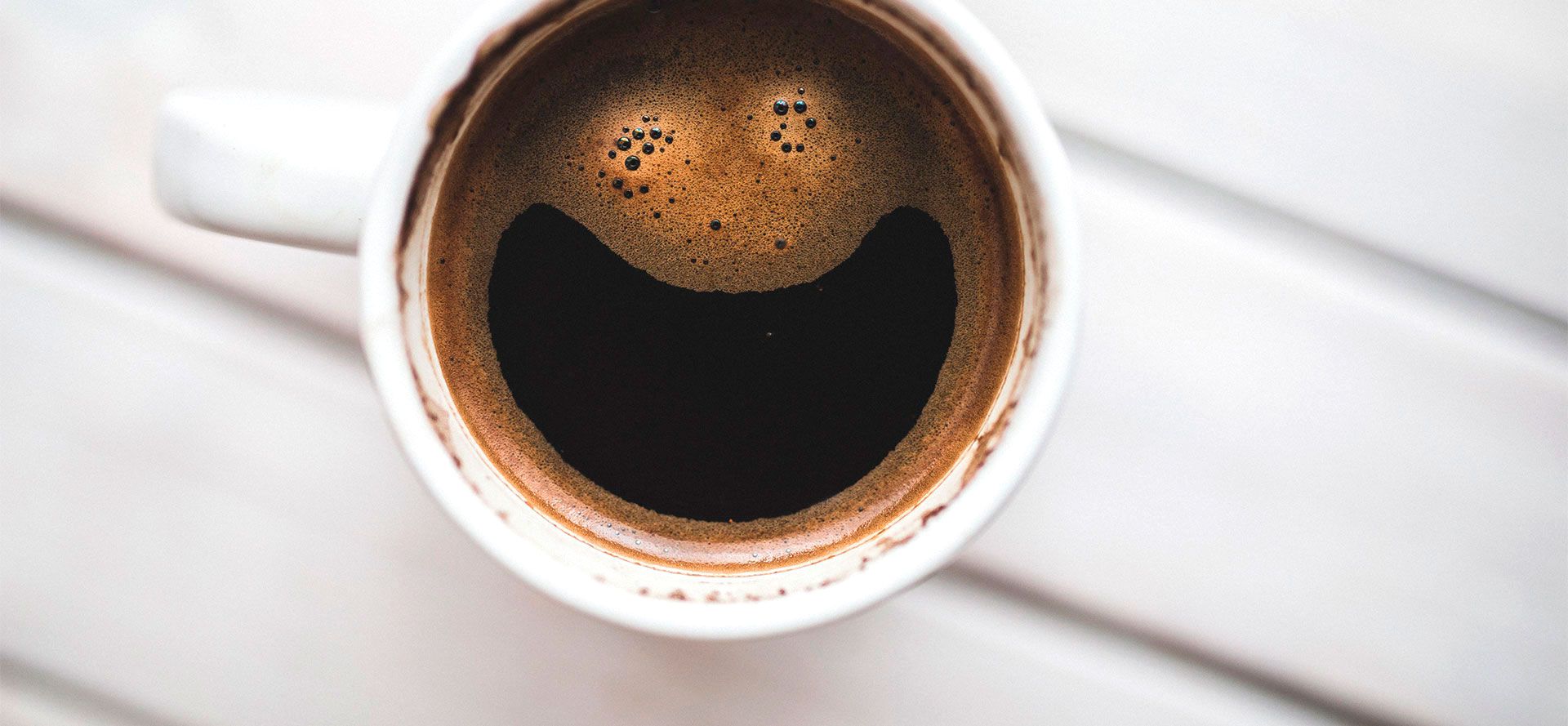 Smiling Cup of Coffee.